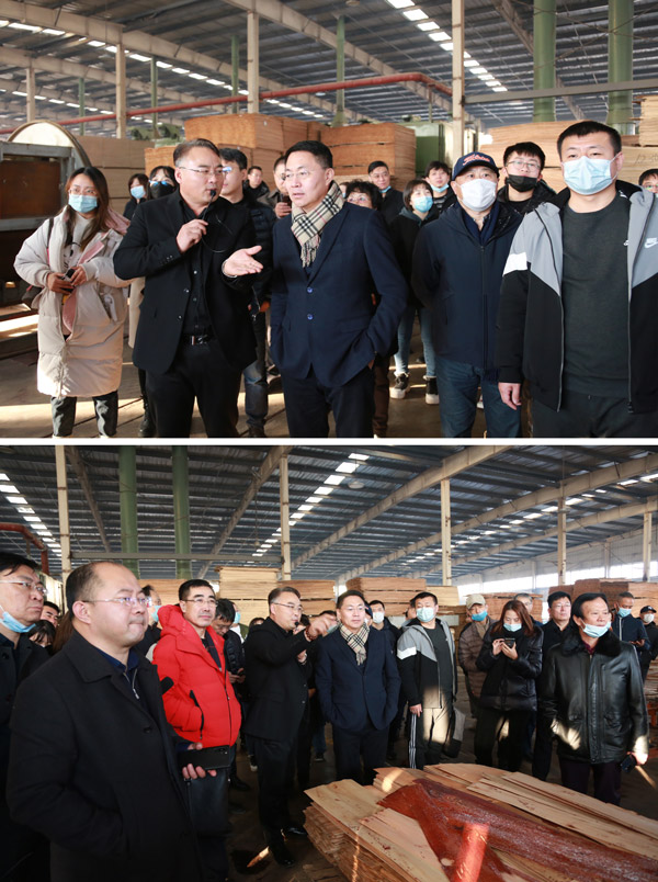 97国际大连出产基地参观