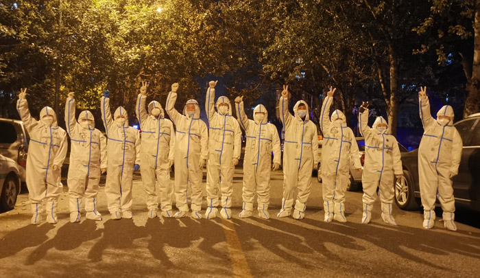 97国际员工投身防疫阻击战