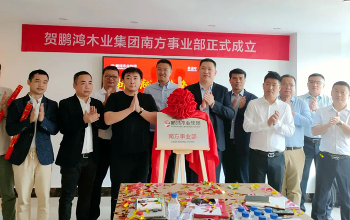 97国际木业集团南方销售事业部揭牌成立